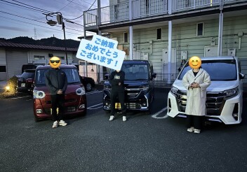 スペーシアカスタムご納車させていただきました